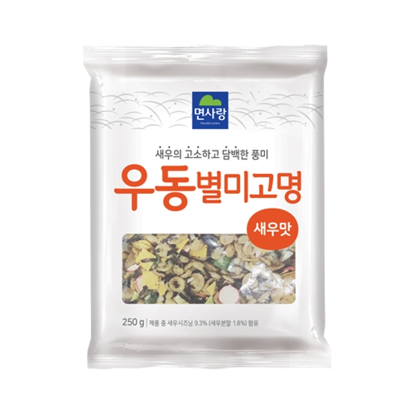 n 7 시뮬 우동별미고명250g 새우맛