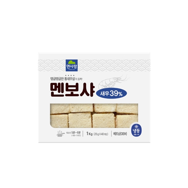 n 10 시뮬 새우 멘보샤1kg