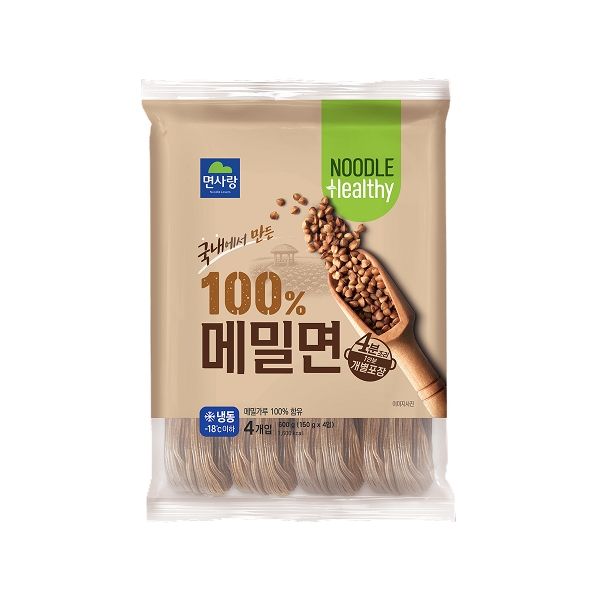 100 메밀면